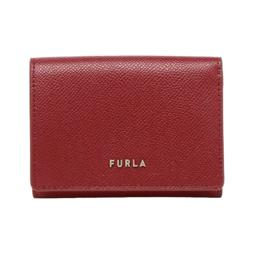 Furla Кожа Кошелек Мини Женские Каберне Совиньон