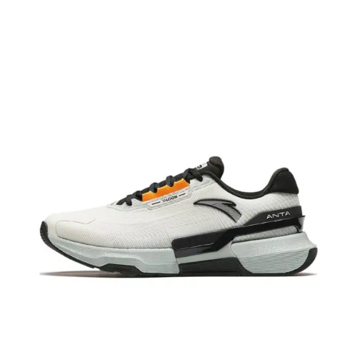 ANTA Амортизация Износостойкие Низкие Кроссовки для Тренировок Мужские Белые Зеленые