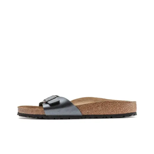Birkenstock Слипоны Металлическое серебро Женские