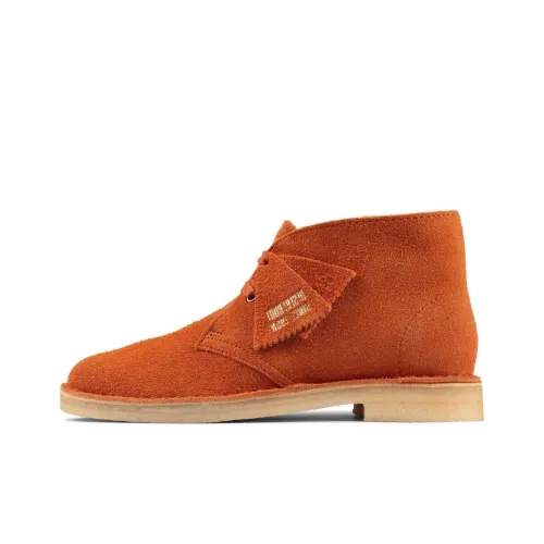 Clarks Мужские повседневные туфли Low Top Orange Men's