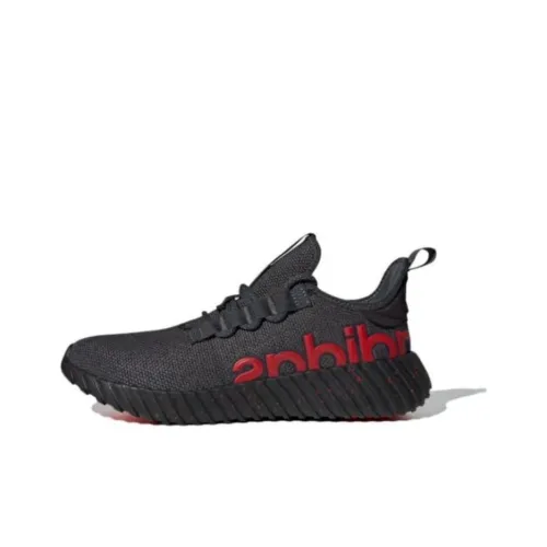 Adidas Neo Kaptir 3,0 Амортизация Износостойкий Низкий Топ Марафон Беговые Кроссовки Мужские Черные Широкие