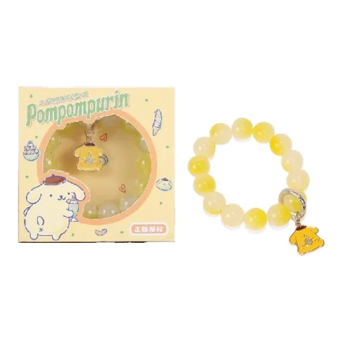 FIRST PARTY Cinnamoroll My Melody Kuromi Crystal Beaded Включает Подвеску Браслет Премиум-Коробка Игрушки