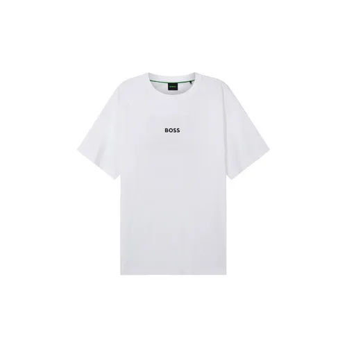 Hugo Boss Белые Мужские T-рубашки