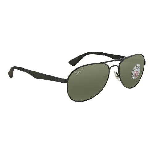 RayBan Пластик Aviator Солнцезащитные очки Унисекс Черный