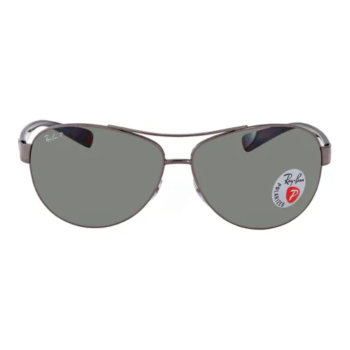 RayBan Металлические Aviator Солнцезащитные очки Унисекс Черные