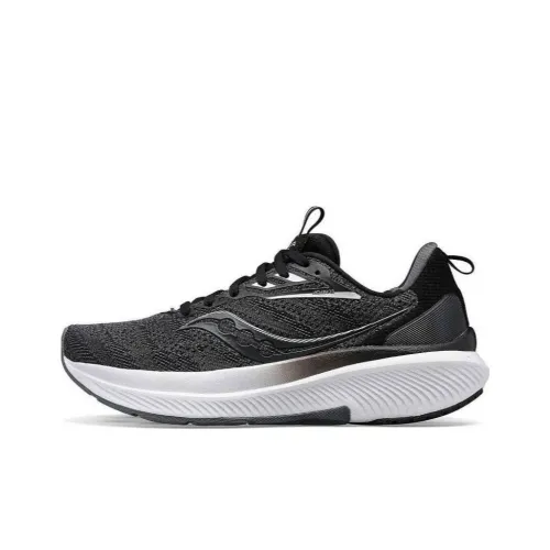 Saucony Slip-resistant Abrasion-resistant Low-top Беговые кроссовки Женские Черные