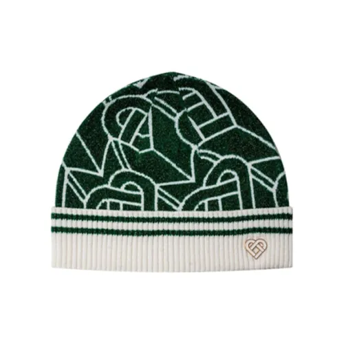 CASABLANCA Вискоза Полиэстер Нейлон Шапки-бини Мужской Зеленый