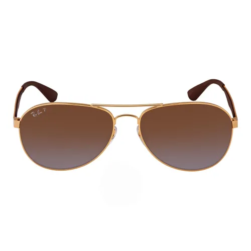 RayBan Металл Aviator Солнцезащитные очки Унисекс Золото