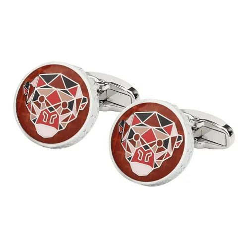 MUSTKOO Медный материал, гальванизированная сталь, окрашенная эмаль, запонки для мужчин