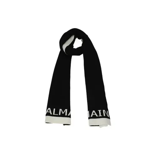 BALMAIN Вязаные шарфы Мужской Черный