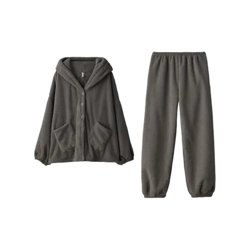 Redu Темно-серый Женские Пижамные Комплекты