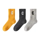 Имбирно-желтый + Темно-серый + Светло-серый