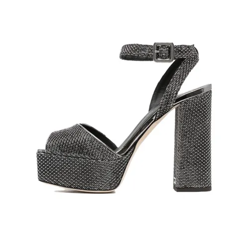 GIUSEPPE ZANOTTI one Ремень Сандалии Серебристые Женские