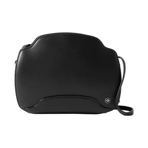 Loro Piana Sesia Телячья кожа Сумка через плечо Сумка на плечо Стандартная Женская Черная