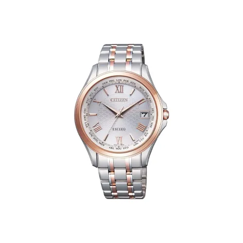 CITIZEN Солнечный Кварцевый Механизм Супер Титан Ремешок Часы 38 мм Мужские Часы Серебристый Циферблат CB1084 51A