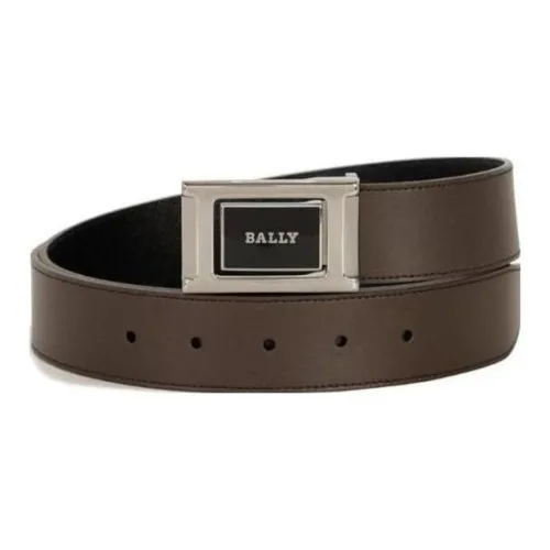 BALLY Logo Letter Smooth Clasp Natural Leather Belts Men's Brown Width 3,5CM BALLY Logo Letter Smooth Clasp Естественная кожа Ремни Мужской Коричневый Ширина 3,5CM