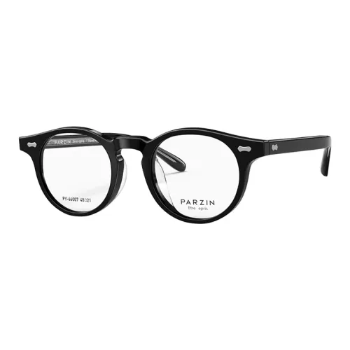 PARZIN Пластиковая оправа Круглые Оправы для очков Унисекс