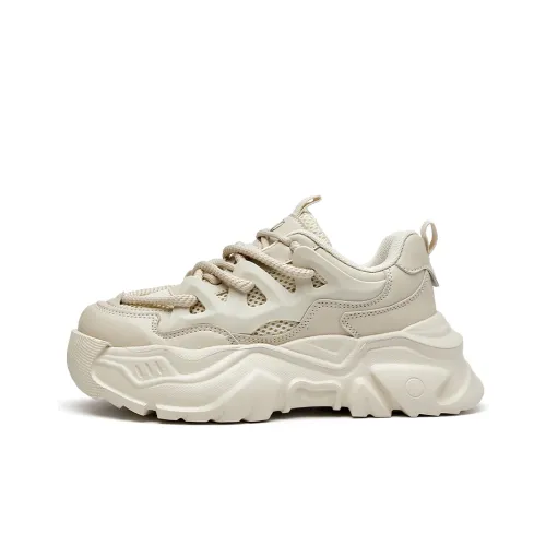 La Chapelle Амортизация Поддержка Легкий Низкий Топ Толстая подошва Кроссовки Женские