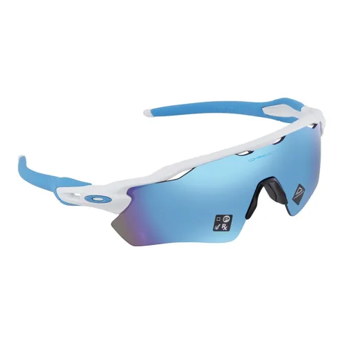 Oakley TR Memorial Plastic Irregular Shape Солнцезащитные очки Унисекс Белый