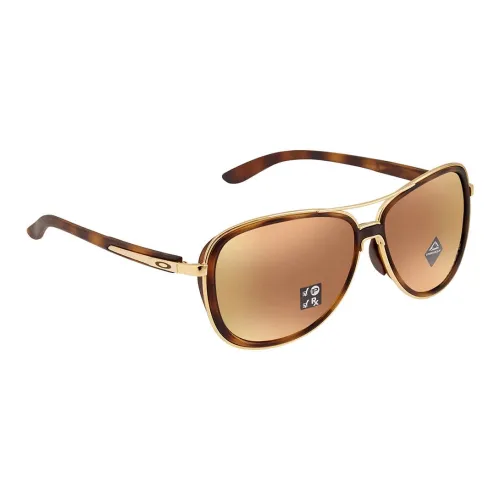 Oakley Пластик Aviator Солнцезащитные очки Унисекс Коричневый