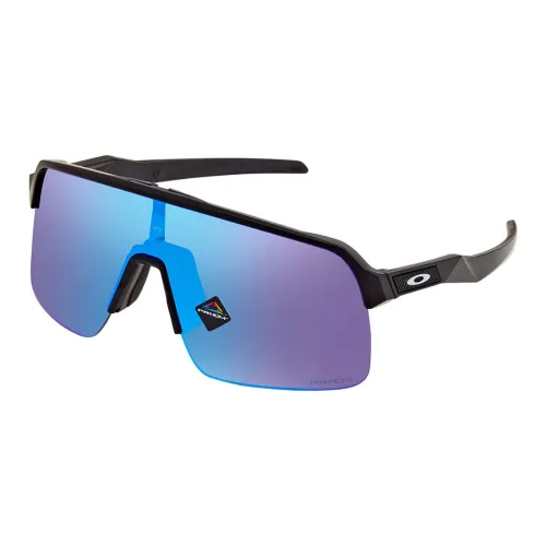 Oakley Нерегулярная форма Солнцезащитные очки Мужской Черный