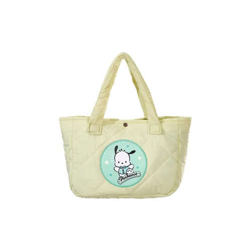 Sanrio Polyester Tote Bag Shopping Bag Medium Women's Green Санрио Полиэстер Сумка-тоут Сумка для покупок Средняя Женская Зеленая