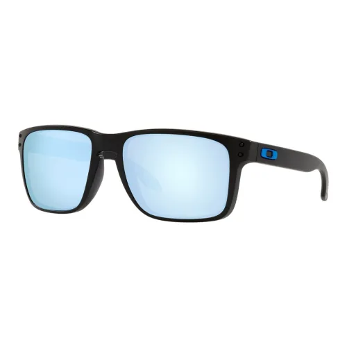 Oakley Plastic Square Sunglasses Men's Black