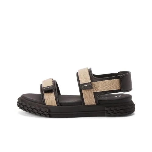 Giuseppe Zanotti GZ Frankie Beach Sandals Men's Black