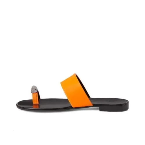 Giuseppe Zanotti Norbert Слипоны Orange Men's