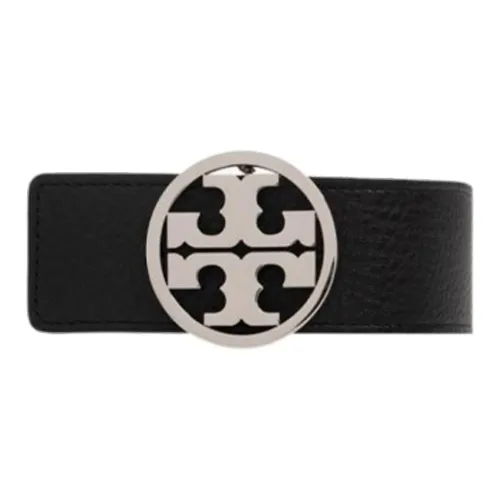 TORY BURCH Cut Out Дизайн Аксессуар Стиль Кожаные ремни Женские Черный Ширина 3,5 см