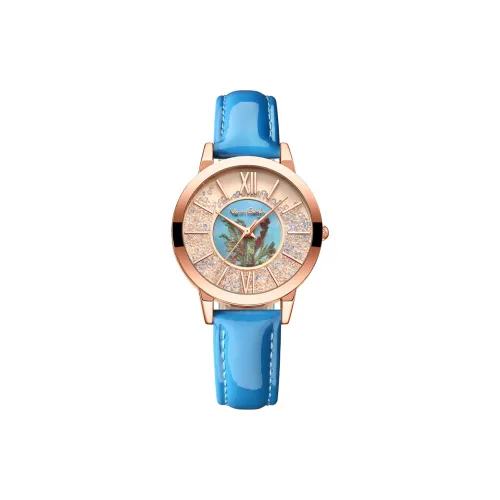 VAN GOGH Luminous Zircon Exotic Sand Collection Кварцевые часы механизм ремень из натуральной кожи