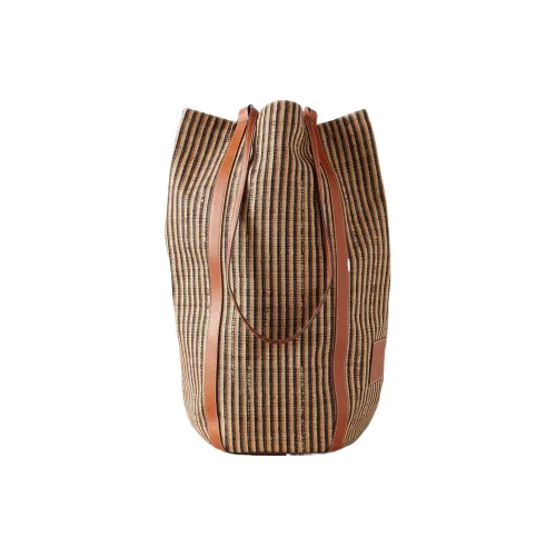 Loro Piana Кожаная отделка Сумка на одно плечо Женская Коричневая