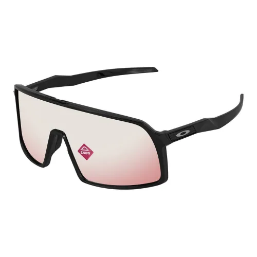 Oakley Клей Нерегулярная форма Солнцезащитные очки Мужской Черный
