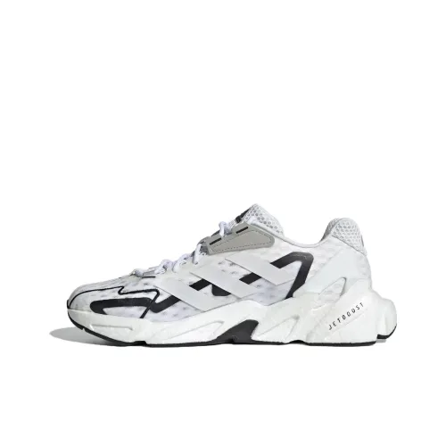 Adidas X9000l4 Амортизация и Дышащий Низкий Топ Беговые кроссовки Мужские Белый Черный