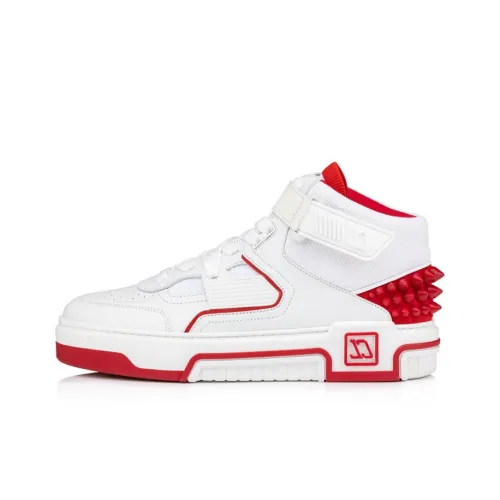 CL Astroloubi Высокие Кроссовки для скейтбординга Мужские Белые и Красные