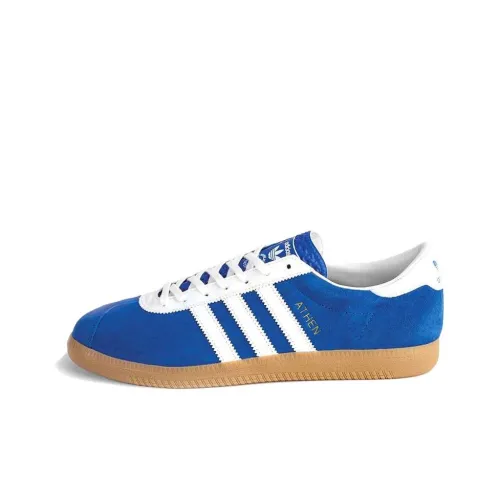 Adidas Originals Athen Амортизация Износостойкие Низкие Кроссовки для скейтбординга Мужские Синие Белые