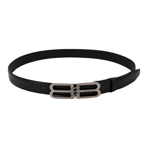 Balenciaga Кожаные ремни Унисекс Черный
