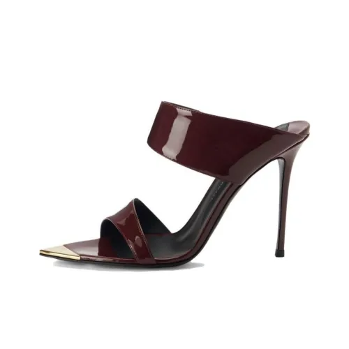 Giuseppe Zanotti Слипоны Бордовый Женский