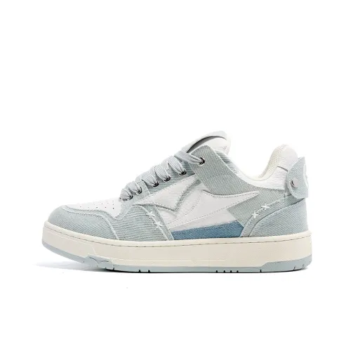 EYGPAP Деним IS Busy Fashion Casual Обувь Унисекс Лунный свет Синий Цветовая схема