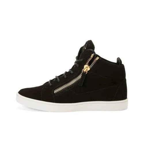 Giuseppe Zanotti GZ Jamie High Топ Скейтборд Кроссовки Женские Черные
