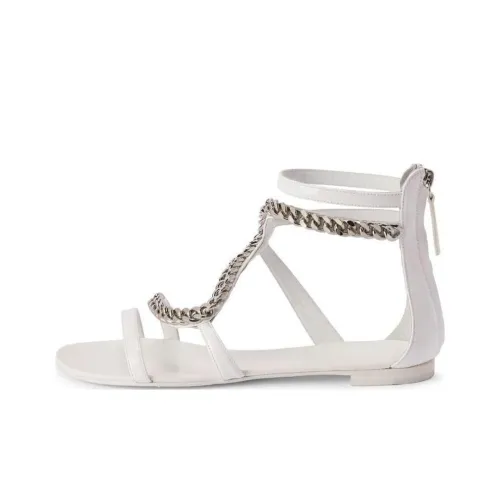 Giuseppe Zanotti GZ One Ремешок Сандалии Женские Белые