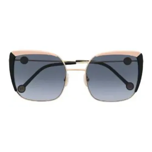 CarolinaHerrera Металл Квадрат Солнцезащитные очки Женские Золотые