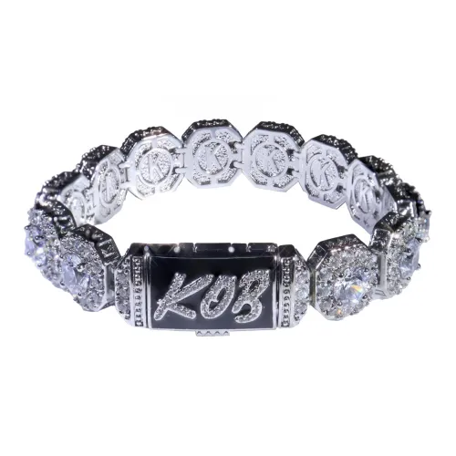 KING OF BLING Сплав с цирконием браслеты унисекс