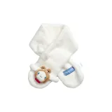 Корица Собака Кукла Белый Плюшевый Шарф