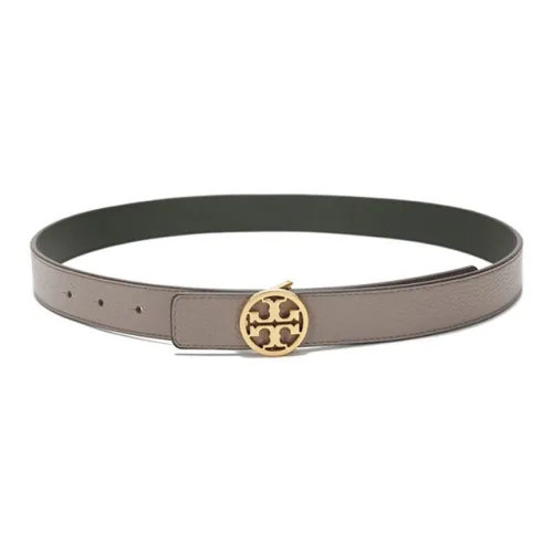 TORY BURCH Значок Украшение плавная застежка кожаные ремни женские светло-коричневый ширина 2,5 см