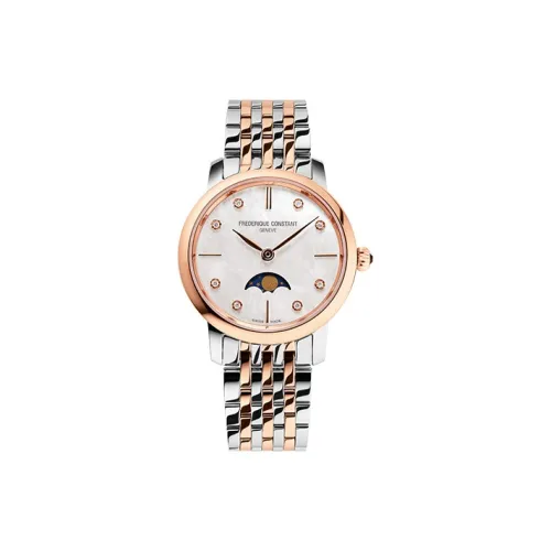 Frederique Constant Кварцевый механизм Женские часы 30MM*8mm Белый