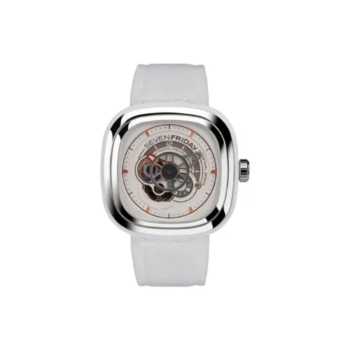 SEVENFRIDAY Автоматический Механический Часы для мужчин, 47 мм * 16,6 мм, Белый