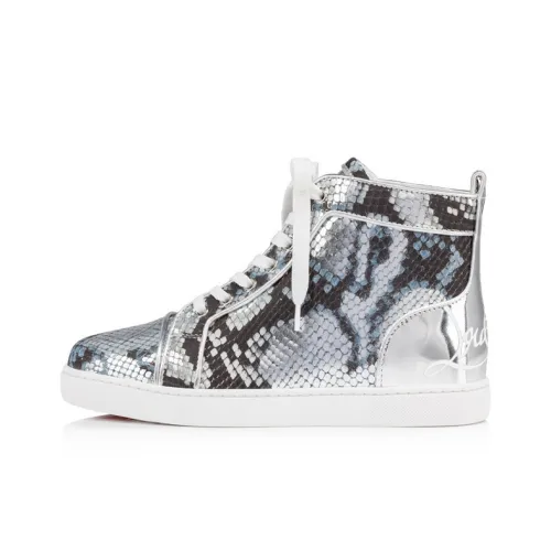 CL LUBOTING Высокие кроссовки для скейтбординга женские серебряные