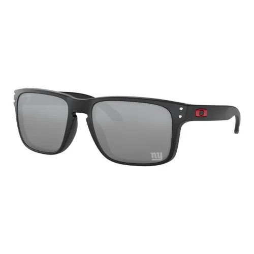 Oakley Plastic Rectangular Sunglasses Men's Black