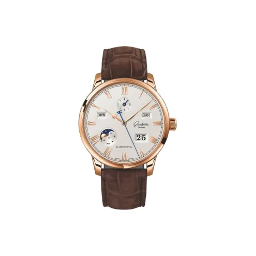 Glashütte Original Автоматический Механический Часы для мужчин, 42 мм, Белый
